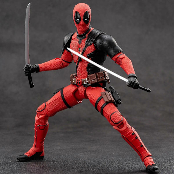 Deadpool Actionfigur Modelsamling Model Bevægelige Led