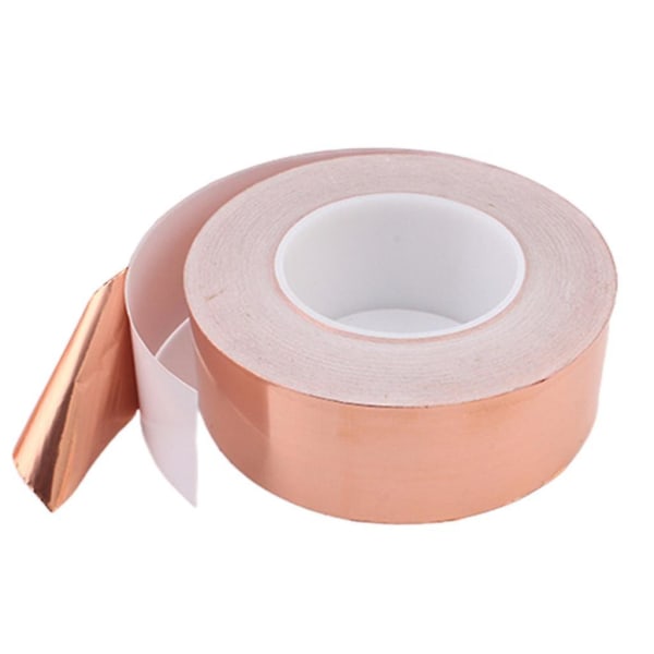 Conductive Copper Foil Tape Strip Adhesive Emi Shielding Heat Resistant Tape 5mm