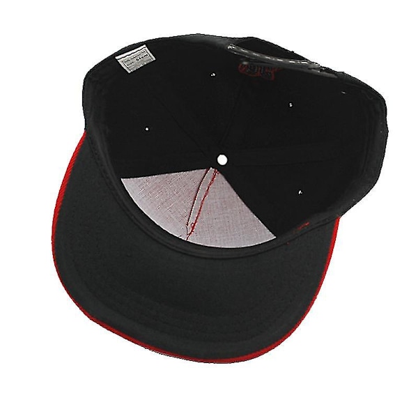 Børns Batman Baseball Kasket Hip-hop Justerbar Drenge Snapback Solskygge Hat Gaver Red and Black