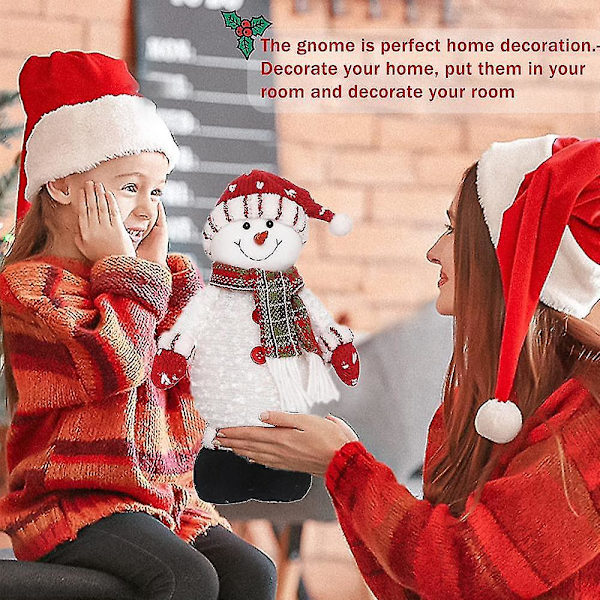 Sød Stoppet Elf Dukke Pynt Julemand Jul Hjemme Dekoration Og Gave Kærlighed style 2