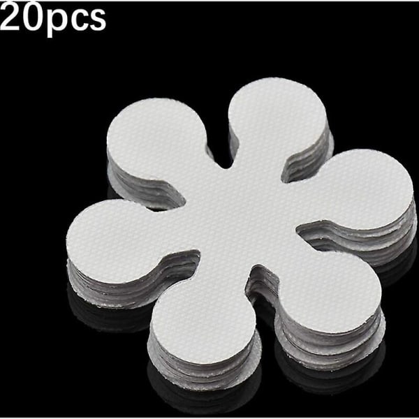 20 Pieces Anti-slip Stickers For Bathtub And Shower, Non-slip Safety Snowflake Stickers Effectively Protect Infants And Pregnant Women