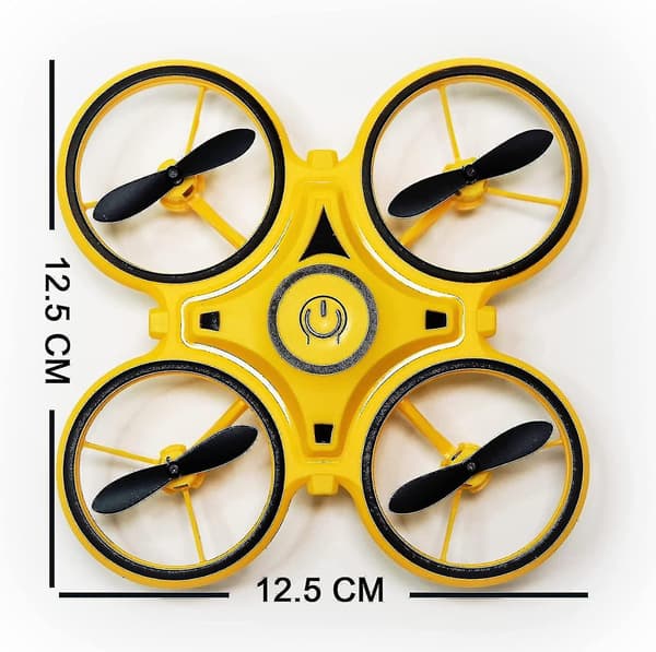 Minidrone til Børn, Gestusstyret Drone, Håndbetjente Droner med Sensor, Indendørs Drone til Børn