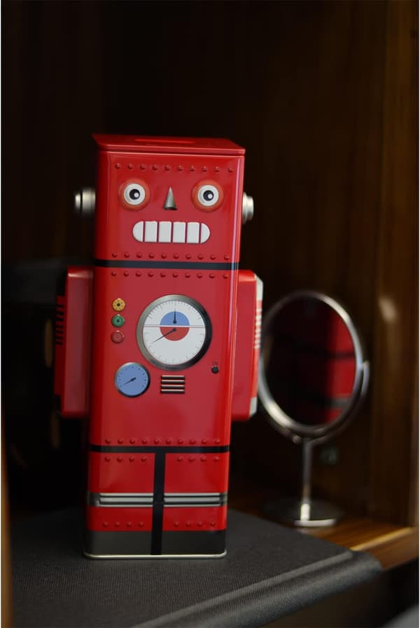 Kreativ Spargris Robot för Barn - Kreativ Form