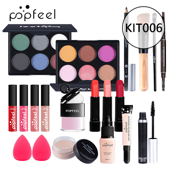 2025 Multifunksjonell Sminkepung Sminkegave KIT006