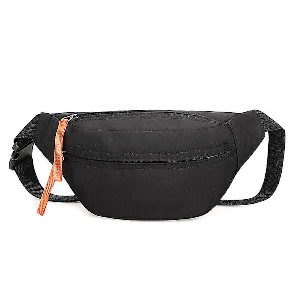 Bältesväska Crossbody-väskor, Mini Everywhere Bältesväska, Midjeväska för utomhusbruk - 5 L black