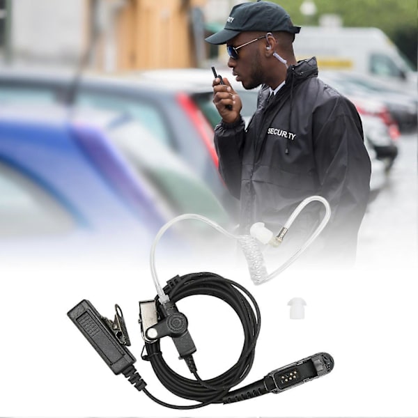 Walkie Talkie-öronsnäcka 2-vägsradio Lufttuböronsnäcka för Motorola P6600 P6620 XPR3300 XPR3500 MTP3250 XiR P6600