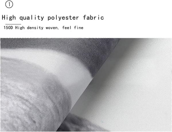 Duschdraperi 180x200 Textil Grå Pebble Mögelresistent Vattentätt Duschdraperi med 12 Duschringar