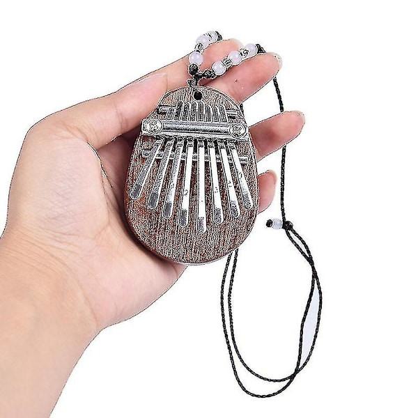 Mini Kalimba 8 Taster Klaver Fantastisk Lyd Finger Keyboard Musikinstrument