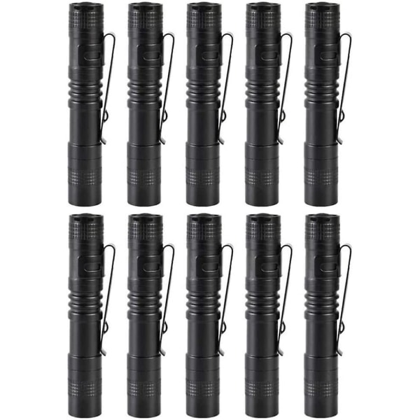 Led Pen Torch Mini Camping Torch Waterproof Camping Torch 10pcs (without Battery)