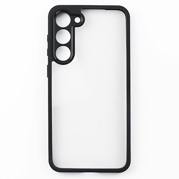 Gjennomsiktig telefondeksel i myk TPU + hard PC for Samsung Galaxy S23+