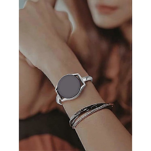 Armbånd i rustfrit stål, damearmbånd Silver