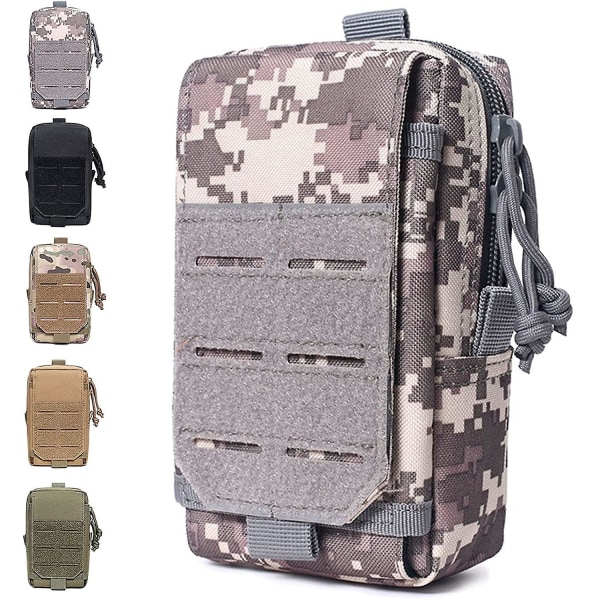 Upgrade Tactical Molle Pouches Of Laser Cut Design,utility Pouches Molle Attachment Military Medical Emt Pouch ACU