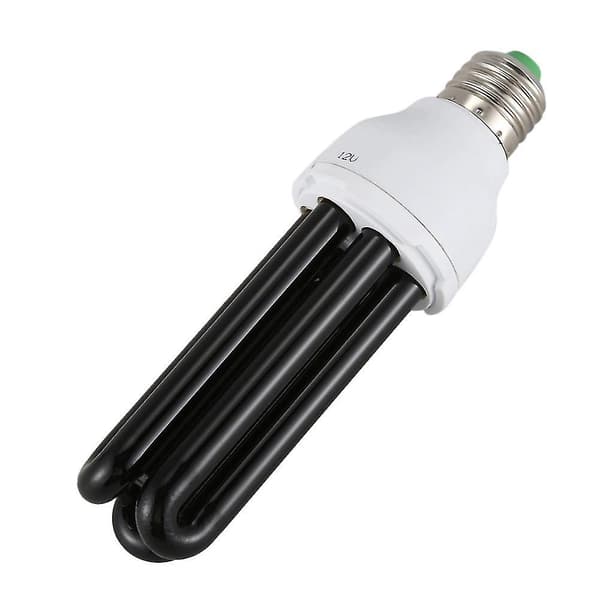 2x E27 40w UV Ultraviolet Fluorescerende Sortlys CFL Pære Lampe 220v Form: lige Effekt Vo