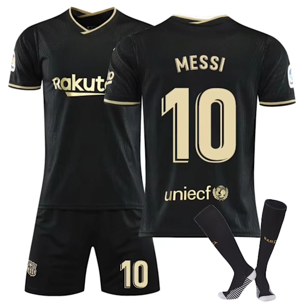 Barcelona Hjemmefodboldtrøje til Børn og Voksne 20-21 Nr. 10 Ronaldinho Barcelona away number 10 socks 20