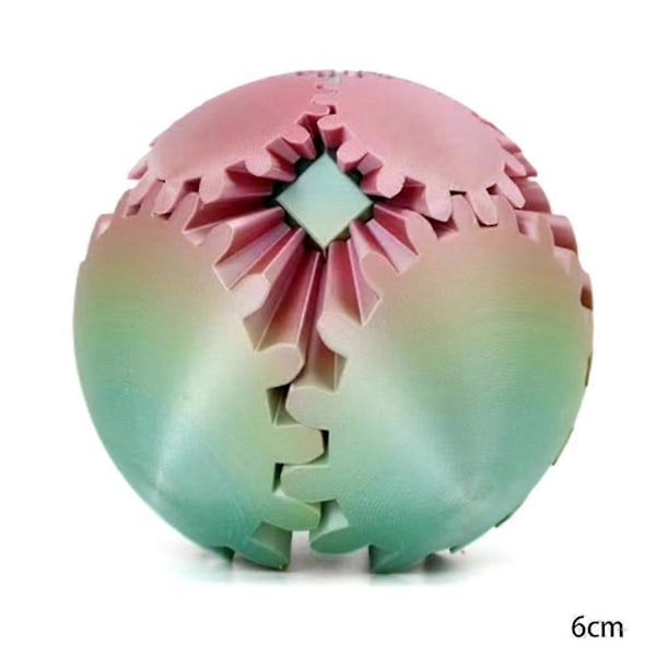 Gear Ball til Anti Stress Hjernegymnastik Antistress Legetøj til Drenge og Piger H 6x6cm