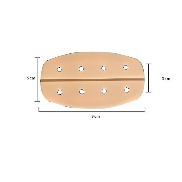 3 Par Silikon BH-Rems Kuddar Hållare Halksäker Bekväm Axelpaddar