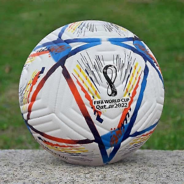 VM 2022 Farve (til kamptræning) Voksen Fodboldkamp Nr. 5 Bold