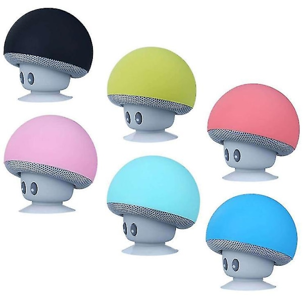 2 kpl sininen sarjakuva sieni pää langaton bluetooth kaiutin az1407
