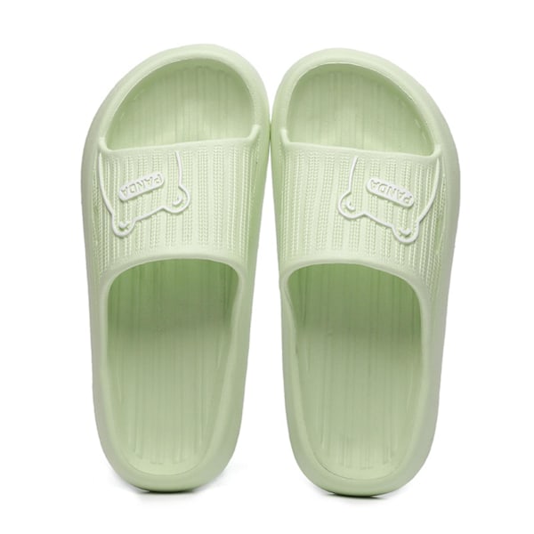 Simple Soft Sole Slippers Non-slip Open Toe Eva Shower Sandals For Summer