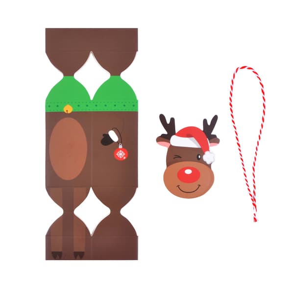 Tecknad julklapp godispapperslåda kreativ vas godispapperslåda 24