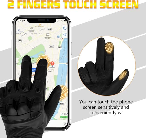 Motorcykelhandsker, Taktiske Handsker Touchscreen Udendørs Mænd