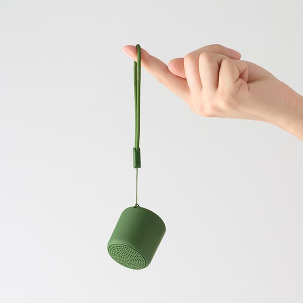 MINI Macaron Portabel Trådlös Mini Bluetooth Högtalare Skrivbordsljud Tung Bas Green