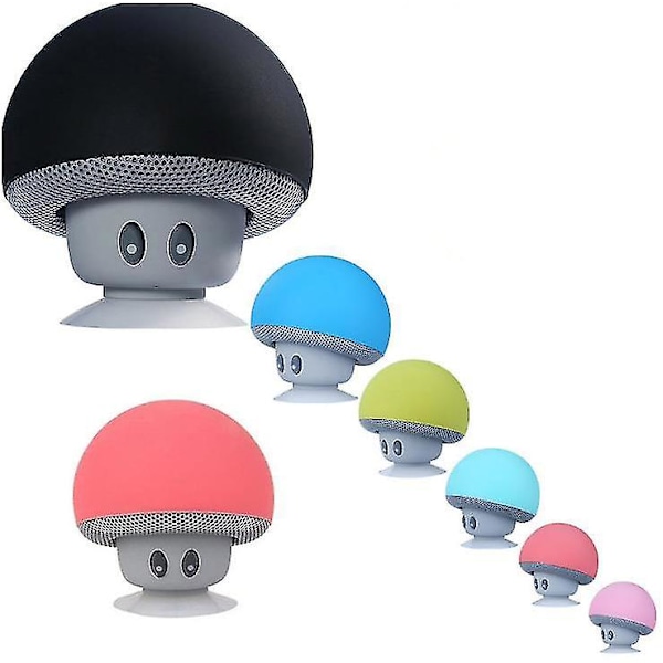 2 kpl sininen sarjakuva sieni pää langaton bluetooth kaiutin az1407