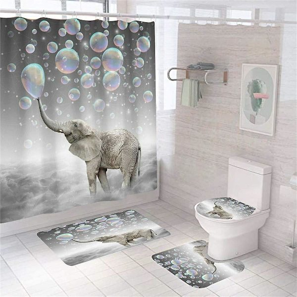 Bathroom shower sale curtains and accessories