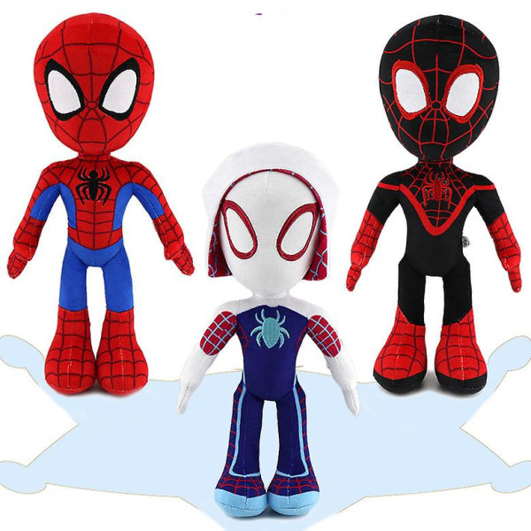 Marvel Spidey And His Amazing Friends Plush Toy Cartoon Sttuffed Doll For Kid Birthday Gift White