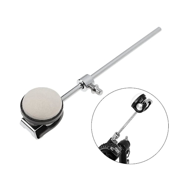 Trommepedal Beater Filt Basstromme Malle Pedal Hammer Slagtøj Impact Resistant Tilbehør