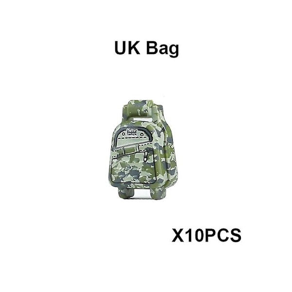 Militær Byggeklodser Soldater Figurer Gaver Legetøj Våben Pistoler Specialstyrker SWAT Arm Vest Hjelm Eksplosionssikret Tøj MOC   Fingerfærdighedsspil NO.1--10PCS