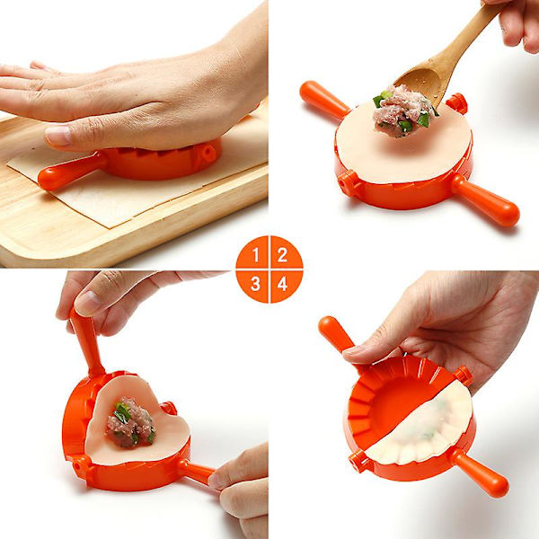 Ravioliform, 1 stycken Ravioli Dumpling Maker Maskin - Degpress och Dumpling