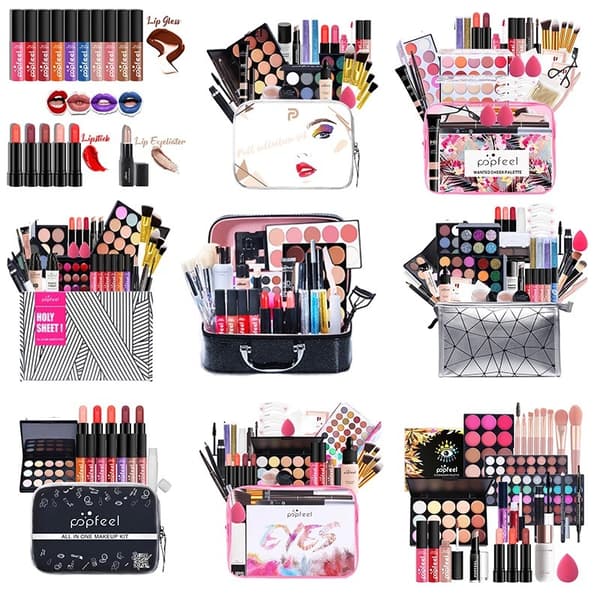 POPFEEL Makeup-set för Nybörjare, Makeup för Flickor KIT003C 25pcs