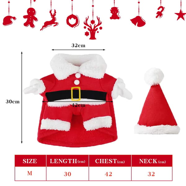 Julkläder för husdjur, Julhundkläder (M)