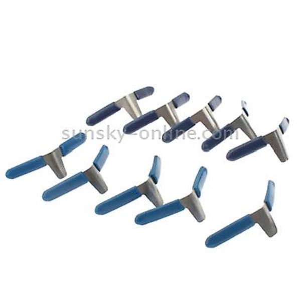 Aircraft Clip 10 Packs (blå)