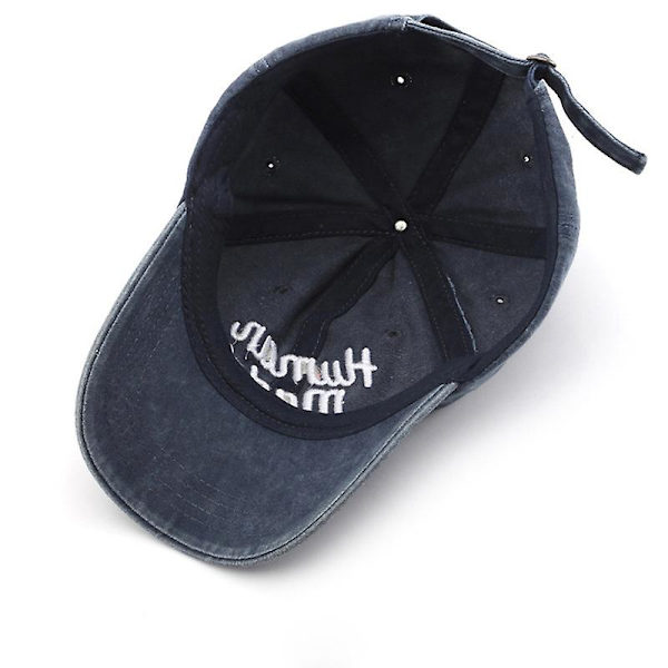 Mimigo Trucker Hat til Mænd og Kvinder - Justerbar Bomuld Baseball Cap - 7 Farver BLUE