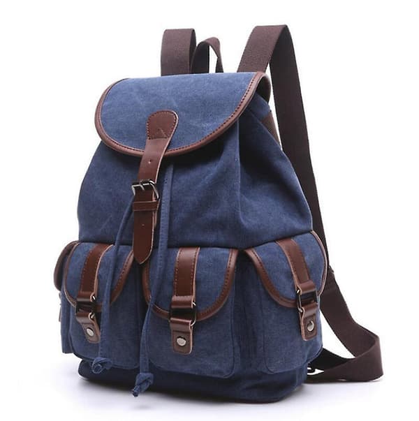 Vintage-kangasreppu Blue