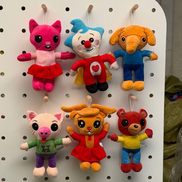 Plim Plim Magiker Clown Plyschdocka Barnleksaksdocka Present rabbit