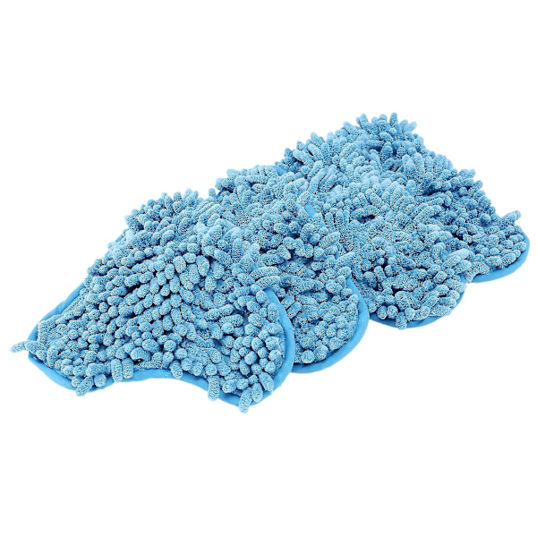 4pcs For H2o Mop X5 Pads Washable Reusable Microfiber Cleaning Steamer Replacement Pads For H20 Mop