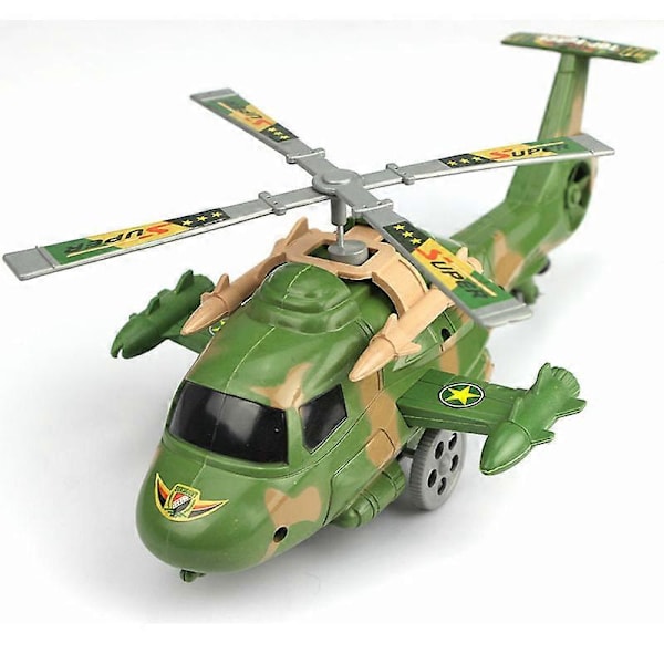 1 st Hand Launch Thread Helikopter Flygplan Modellplan Glidflygplan Modell Utomhus Pedagogisk Leksak Militär Barnleksaker