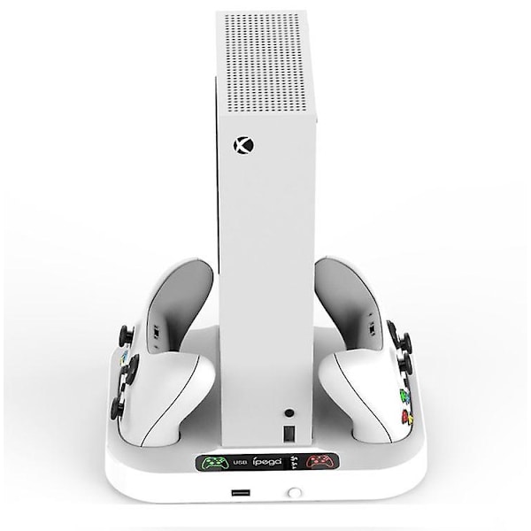 iPega XBS012 Multifunktionell Laddnings- och Kylningsställ för Xbox Series S+ 2 Batterier