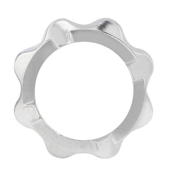 Hushållskök Verktyg Aluminiumlegering Köttkvarn Mutter Köttkvarn Delar-Bra