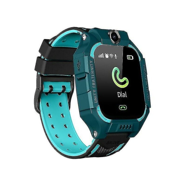 Kids Smart Watch With Sim Card Waterproof Kids Smartwatch Dual Smart Watches (green)