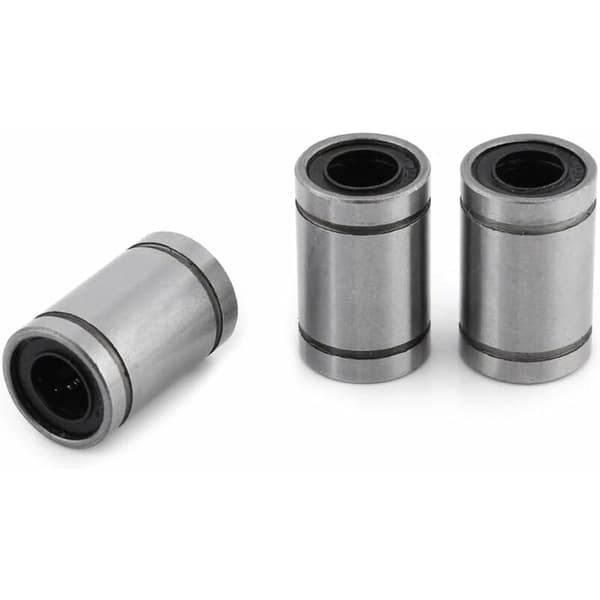 10 stk. LM8UU 8 mm lineær kugleleje dobbelt forseglet ring til stang 3D-printer CNC-dele