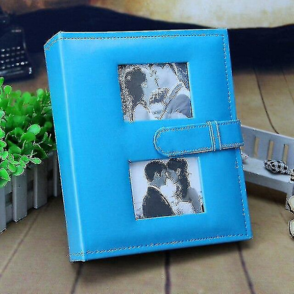 Photo Albums 6 Inch 200 Photos Albums Home Birthday Christmas Gift Gallery For Lover Wedding Birthday Christmas Gift Blue