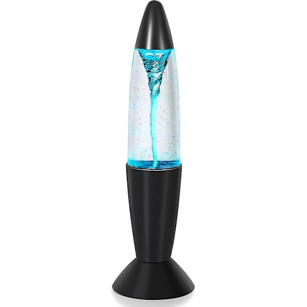 Lava Lampe, 14\" LED Tornado Lampe, Farverig Skiftende Vortex Lampe Til Voksne Og Børn USB Kabel/Batteri Køl
