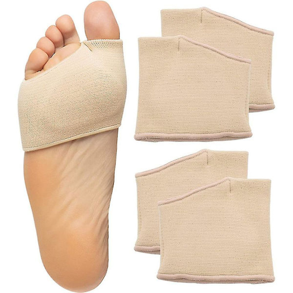 Gel Ball Of Foot Cushion Metatarsal Foot Pads Mortons Neuroma Pain Relief Black s