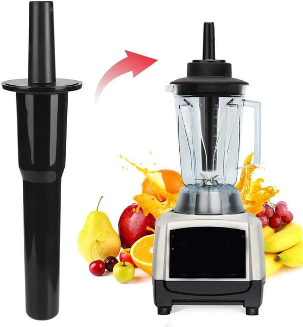 Blender Accelerator Baton Plastkolv Kolversättningsstav för Vitamix Blender
