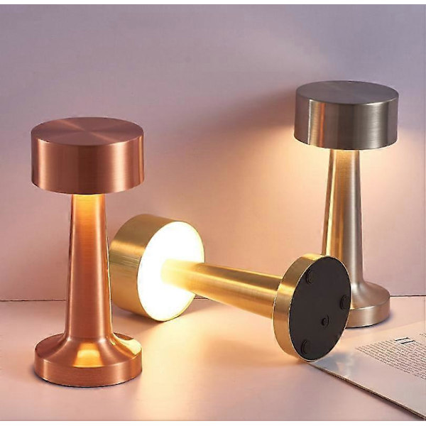 Metallvekter Bordlampe Nattelys Bronze