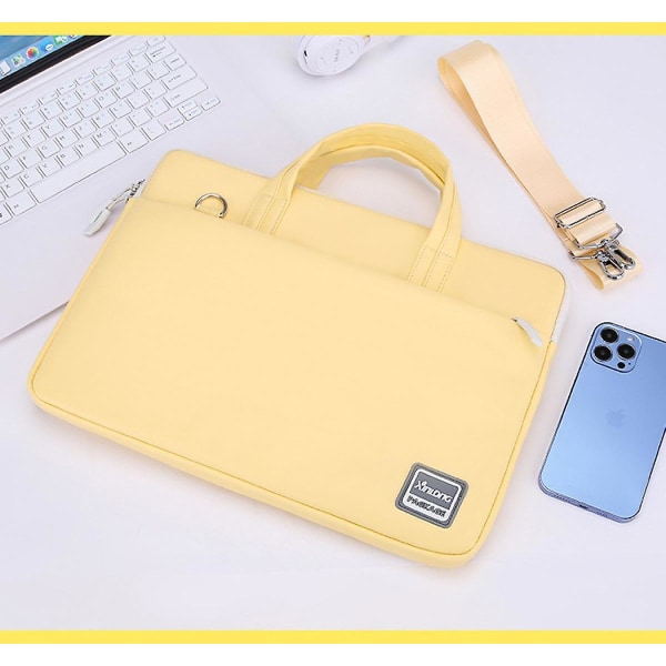 14 tuuman muodikas kotitietokoneen kannettava käsilaukku kannettavalle tietokoneelle Huawei (keltainen